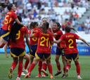 España 2 (4)-2 (2) Colombia femenino: resumen, goles y resultado