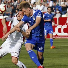 Pólvora mojada en el partido entre Albacete y Oviedo