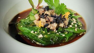 Imagen de la ensalada de wakame