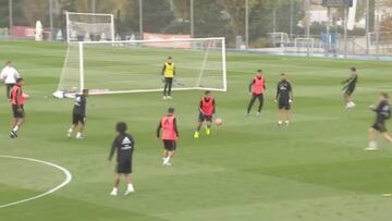 El Real Madrid continúa preparando la visita del Leganés