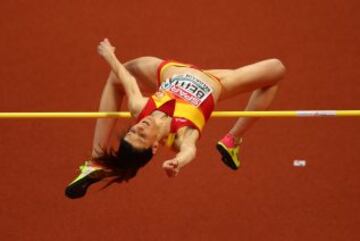 Salto de 1.94 en los Europeos de Belgrado que le supuso la medalla de plata, la 15ª de su carrera. 