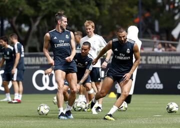 Gareth Bale and Karim Benzema.