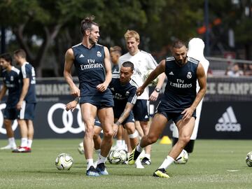 Gareth Bale and Karim Benzema.