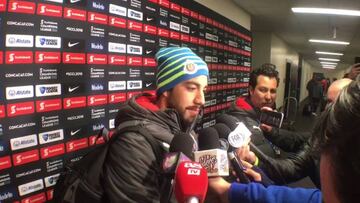 Rodolfo Pizarro: "Seguimos respondiendo pese a todo"