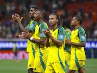 Jamaica en el juego contra Nueva Caledonia.