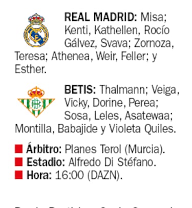 El Real Madrid quiere aprovechar el tropiezo atlético