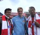 El mejor aficionado de la India vio el derbi y conoció a Torres