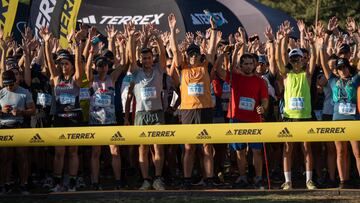 Adidas Terrex Santiago Trail 2023 convocó a más de 800 corredores y finalizó con un gran sunset deportivo