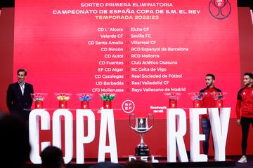 Sorteo la primera eliminatoria de la Copa del Rey en Las Rozas. 
