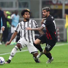 Agridulce Milan vs Juventus para Sergiño Dest y Weston McKennie en Serie A