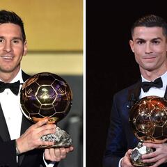 El Barcelona, más Balones de Oro que el Madrid pese a Cristiano