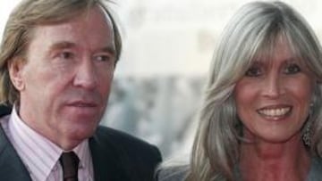 Günter Netzer junto a su esposa.