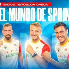 España se cuelga las primeras cinco medallas en Racice