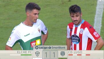 Resumen y goles del Elche - Lugo de LaLiga SmartBank
