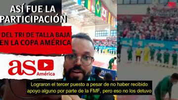 ¡Cracks! Así fue la participación del Tri de talla baja en la Copa América 2022