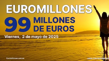 Euromillones: comprobar los resultados del sorteo de hoy, viernes 2 de mayo