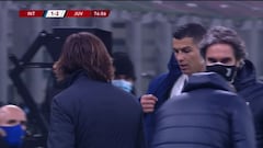 El evidente enojo de Cristiano cuando Pirlo decidió sacarlo