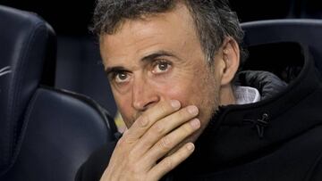 Luis Enrique: "No seguiré el próximo año con Barcelona"