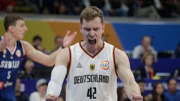 Andreas Obst, campeón del mundo con Alemania, entra en la polémica de la nomenclatura que usan en la NBA para los equipos que ganan el anillo.