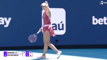 La más divertida de ver en la WTA y tenemos la suerte que es de aquí: muy top esto de Badosa