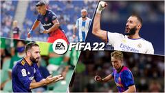 FIFA 22 comparte el equipo ideal de LaLiga: Suárez, De Jong, Carvajal, Oblak, Benzema...