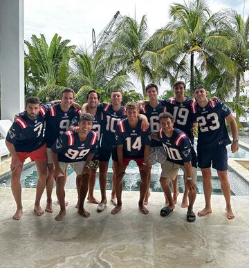 As¨ª disfrutan los futbolistas de las vacaciones de verano