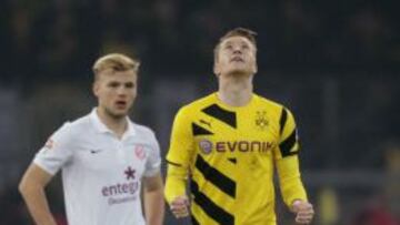 Marco Reus anotó el 2-1 parcial. Fue clave en la remontada.