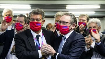 Primera crisis de Laporta: Giró se desmarca