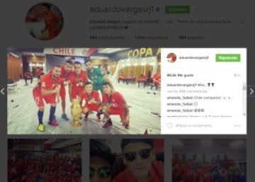 El festejo de la Roja en las redes sociales