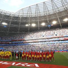 Suecia-Inglaterra en imágenes