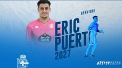 Oficial: Eric Puerto, primer fichaje invernal del Depor