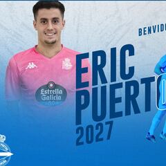 Oficial: Eric Puerto, primer fichaje invernal del Depor