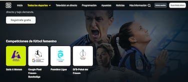 La emisión de la Liga F aún en el aire