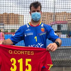 Quico Cortés: 315 veces internacional con España