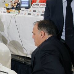 Rubiales invita a Tebas a una reunión en la RFEF este viernes