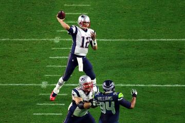 01/02/15. New England Patriots gana 28-24 a Seattle Seahawks. Tom Brady juega su sexta final y consigue su cuarto trofeo Vince Lombardi igualando a Joe Montana y Terry Bradshaw . Es nombrado MVP del partido por tercera vez.