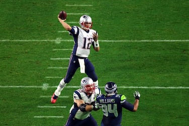 01/02/15. New England Patriots gana 28-24 a Seattle Seahawks. Tom Brady juega su sexta final y consigue su cuarto trofeo Vince Lombardi igualando a Joe Montana y Terry Bradshaw . Es nombrado MVP del partido por tercera vez.