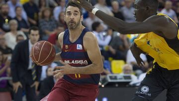 Juan Carlos Navarro, en acción ante el Iberostar Tenerife en Liga Endesa.