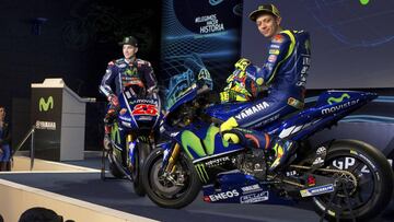 Rossi y Maverick presentan la nueva M1 para volver a ganar