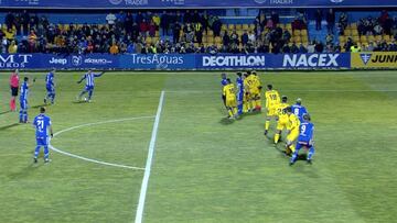 El gran tiro libre de Ibai Gomez ante Alcorcón