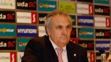 Alfonso García, presidente del Almería.