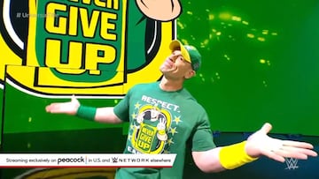 ¡Vuelve a los 44 años!: así fue la espectacular entrada del legendario John Cena