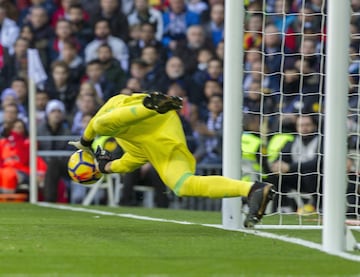 El brasileño tuvo las mejores oportunidades del Barça en el primer tiempo. Keylor paró ambas ocasiones.