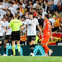 Javi Guerra: “La expulsión de Amallah condicionó el partido”
