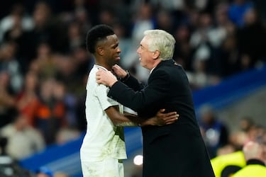 Ancelotti, el hombre que cambió la carrera deportiva a Vinicius Jr