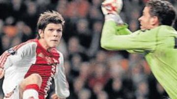 <b>BUEN GOLEADOR. </b>Huntelaar ha marcado 21 tantos con el Ajax en el último año.