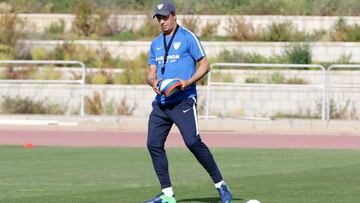 Último partido de José González como entrenador del Málaga.