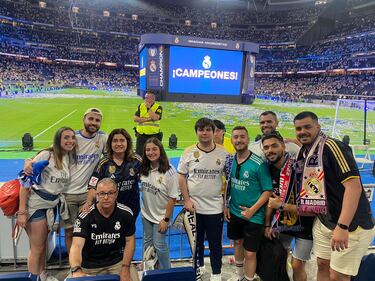 Euforia en las peñas madridistas con la 15