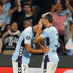 RC Celta de Vigo 3 - 1 PAOK Salónica: resumen, goles y resultado