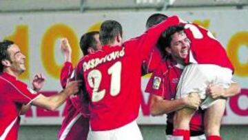 <b>YA QUEDA MENOS. </b>Al Murcia le faltan cinco triunfos para sellar la permanencia. Hoy podrían restar uno.